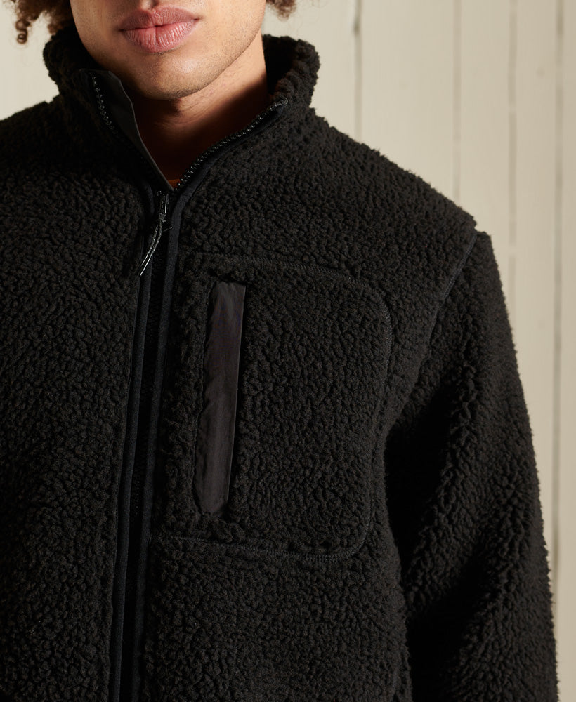 Sherpa Workwear Jacket | Bison Black