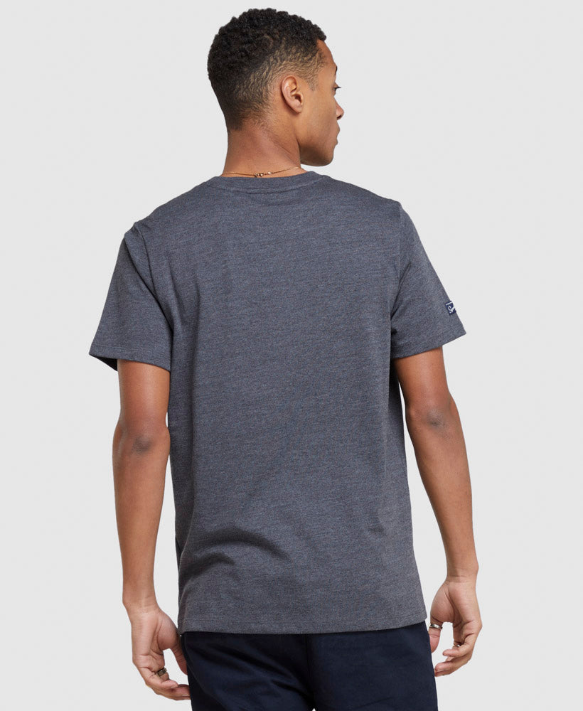 Vintage Overdye Marl T Shirt | Charcoal