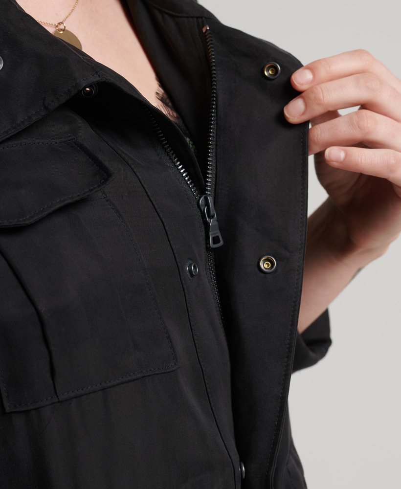 Studios Cupro M65 Jacket | Black