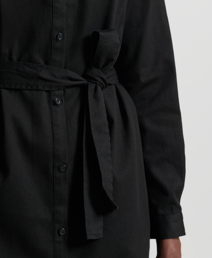 Studios Classic Shirt Dress | Black – Superdry