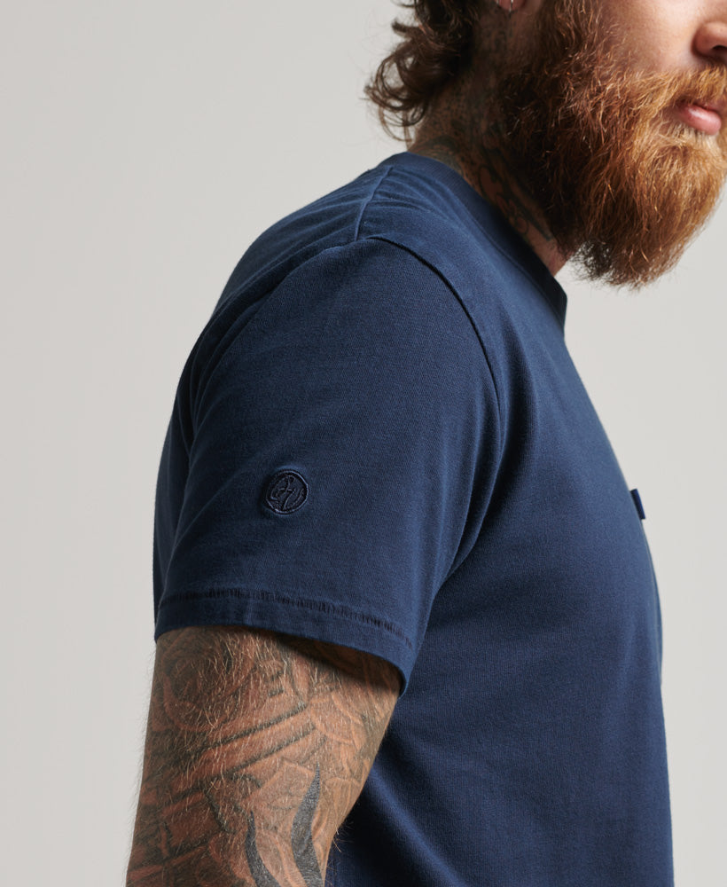 Vintage Workwear Pocket T Shirt | Nautical Navy