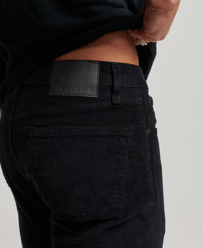 Studios Slim Cord Pants | Black