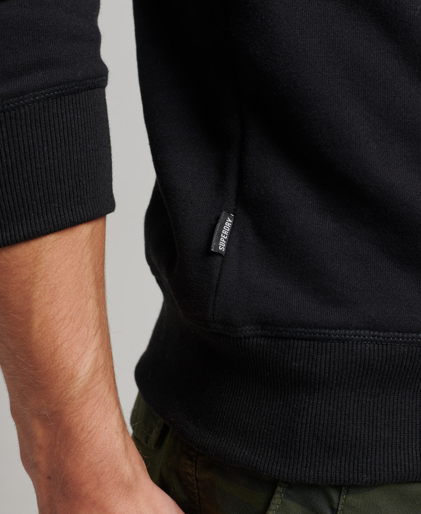 Essential Logo Crew Sweatshirt | Black