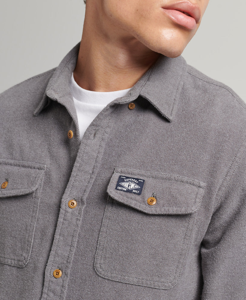 Trailsman Flannel Shirt | Grey