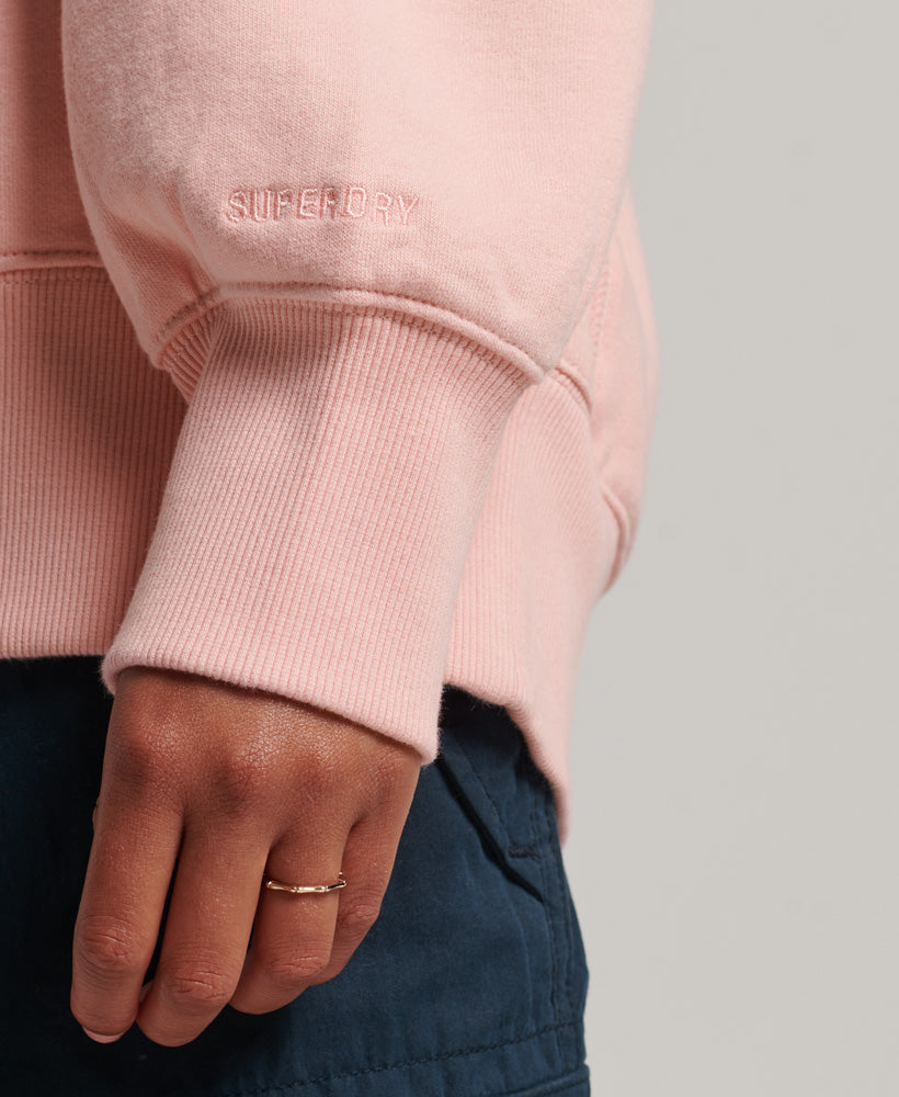 Code Essential Oversized Hoodie | Coral Blush