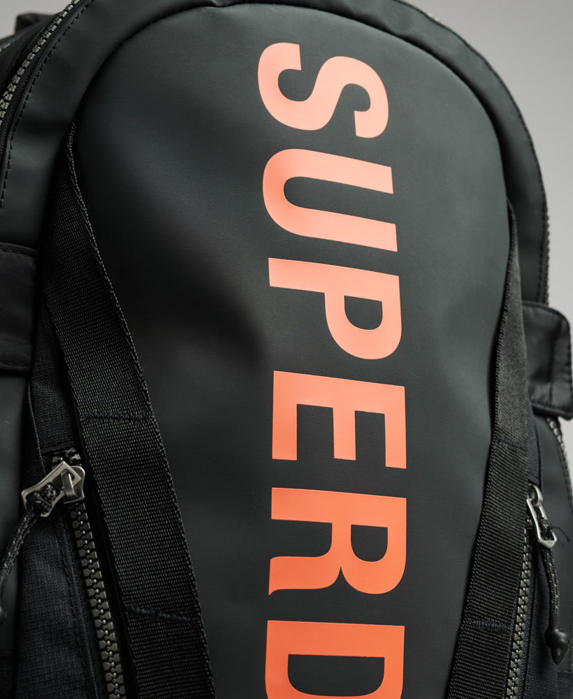 Code Mountain Tarp Backpack | Black/Bold Orange