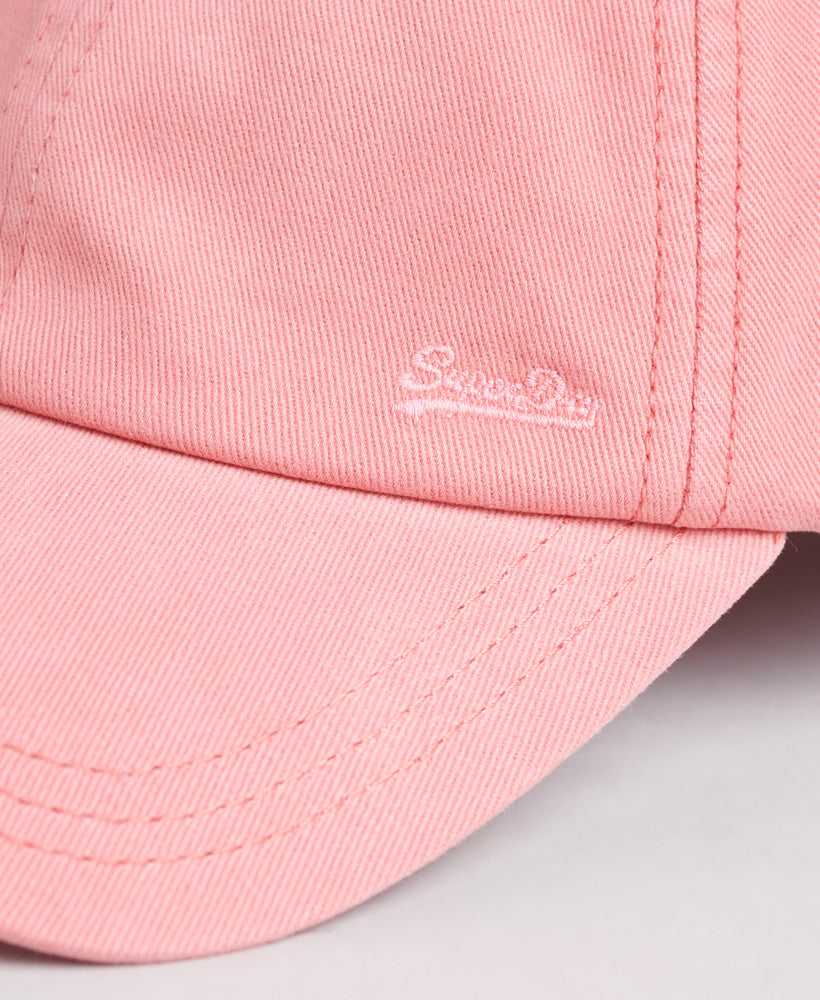 Vintage Embroidery Cap | Coral Peach