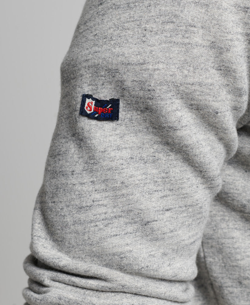 Vintage Logo Hoodie | Athletic Grey Marle
