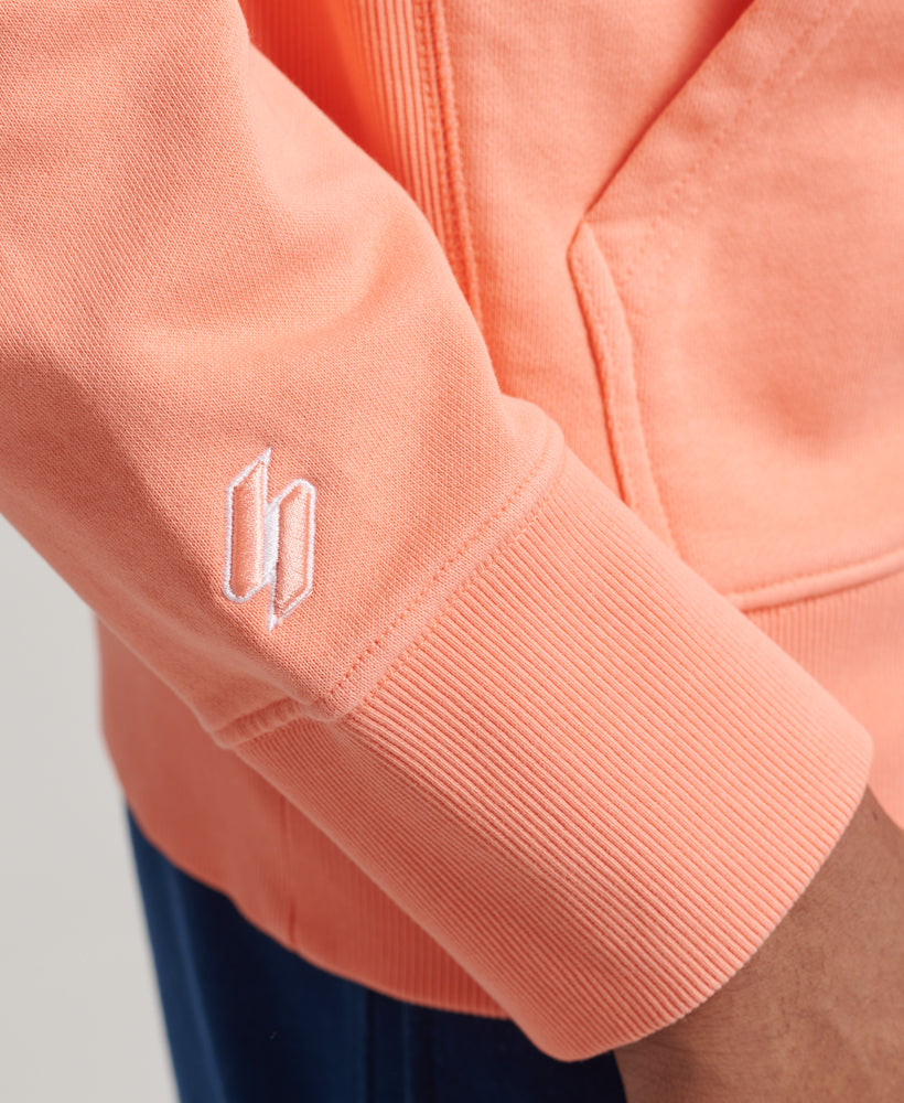 Code Osaka Logo Hoodie | Fusion Coral