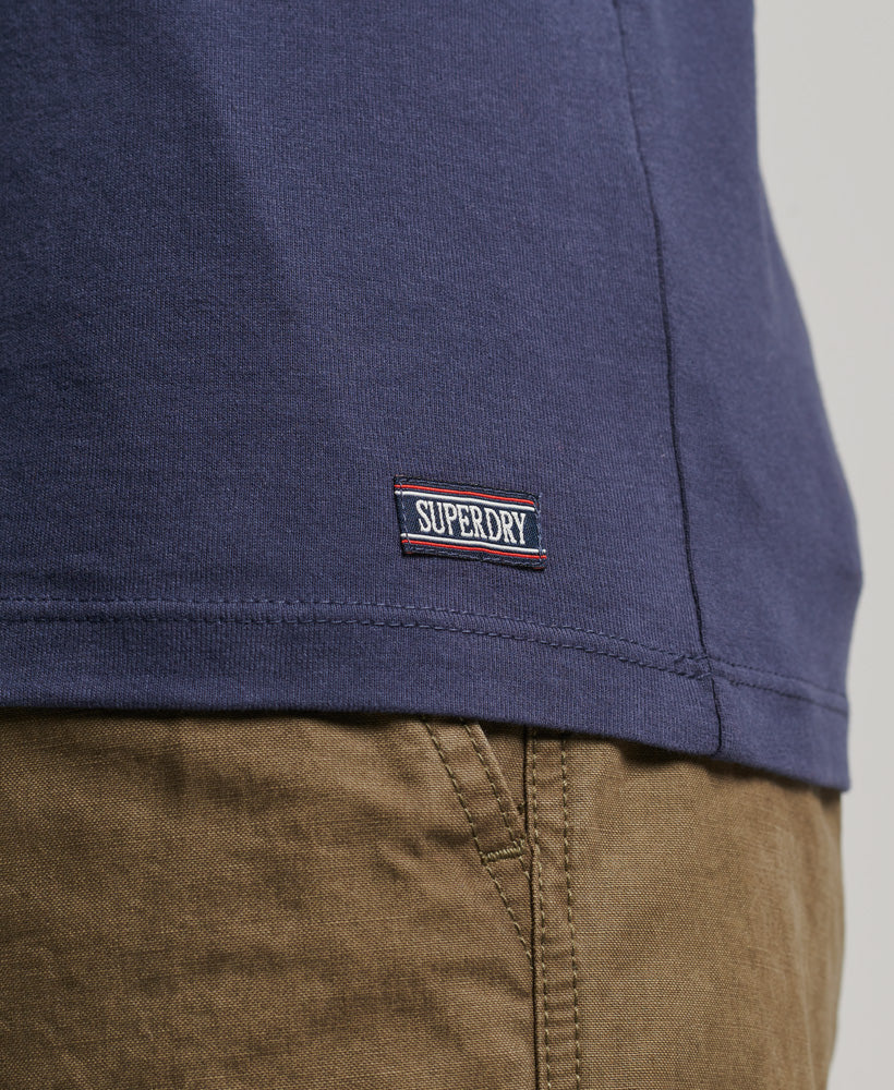 Vintage Gym Athletic Vest | Lauren Navy