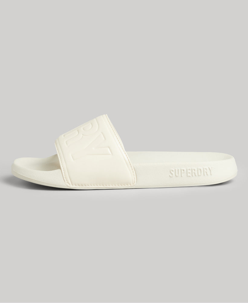 Code Core Pool Sliders | Rice White