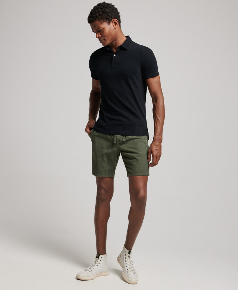 Studios Jersey Polo | Black