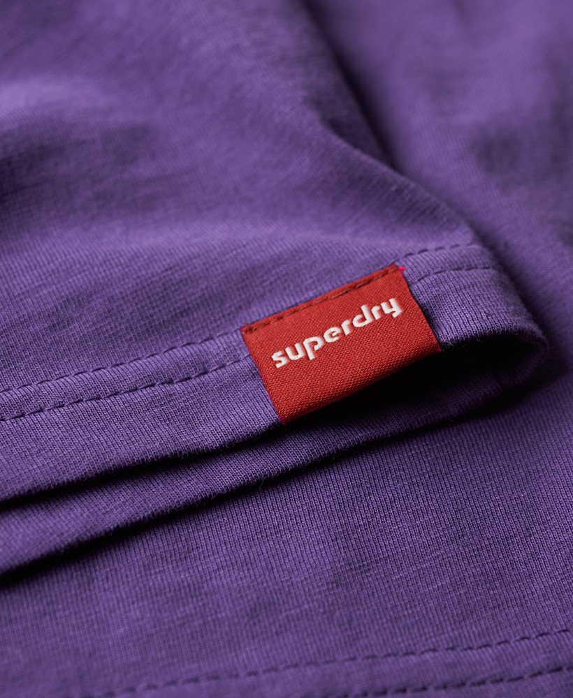 Neon Vintage Logo T-Shirt | Lex Purple