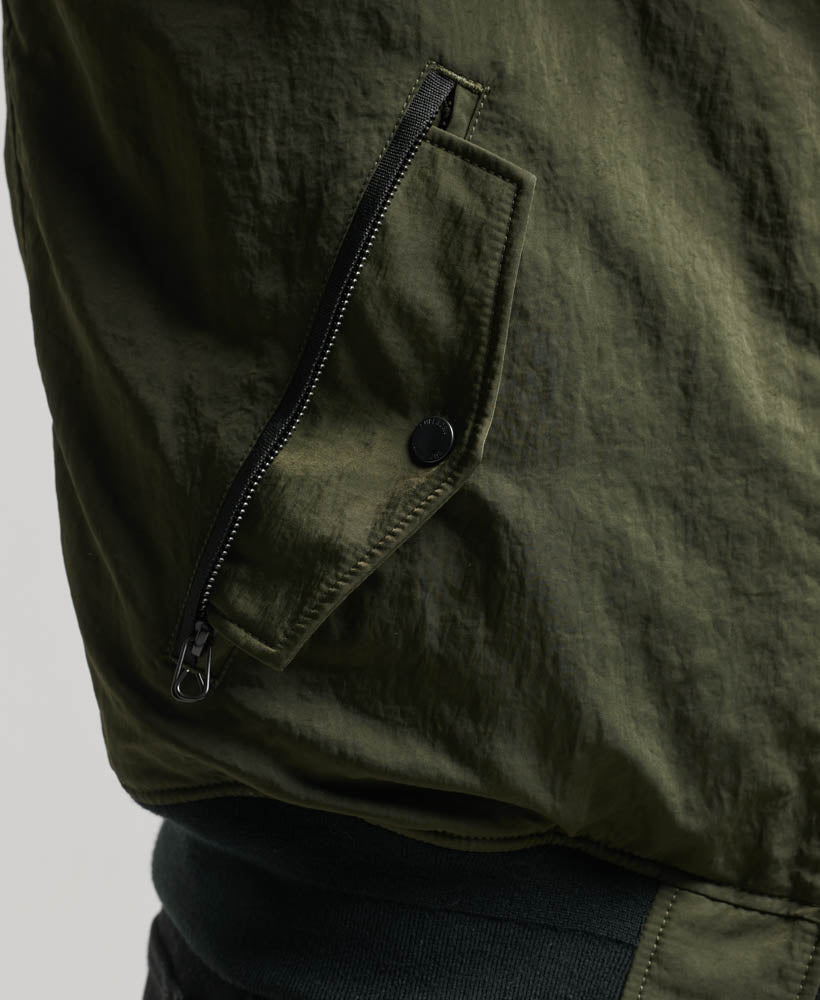 Military Hooded Ma1 Jacket | Surplus Goods Olive – Superdry