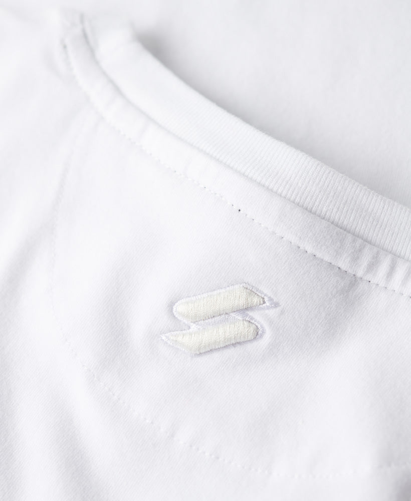 Osaka Graphic Short Sleeve Fitted T-Shirt | Brilliant White