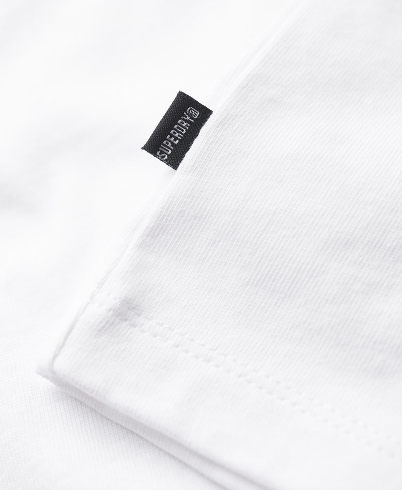 Luxury Sport Loose T-Shirt | Brilliant White