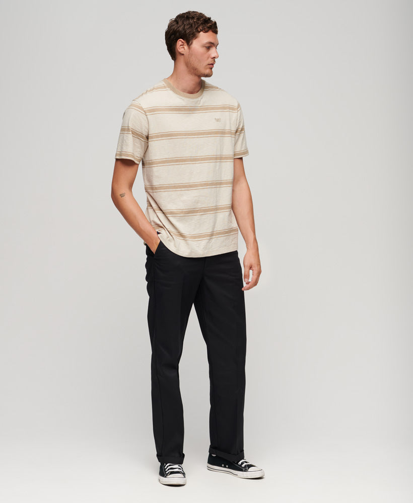 Straight Chino Trousers | Black 32