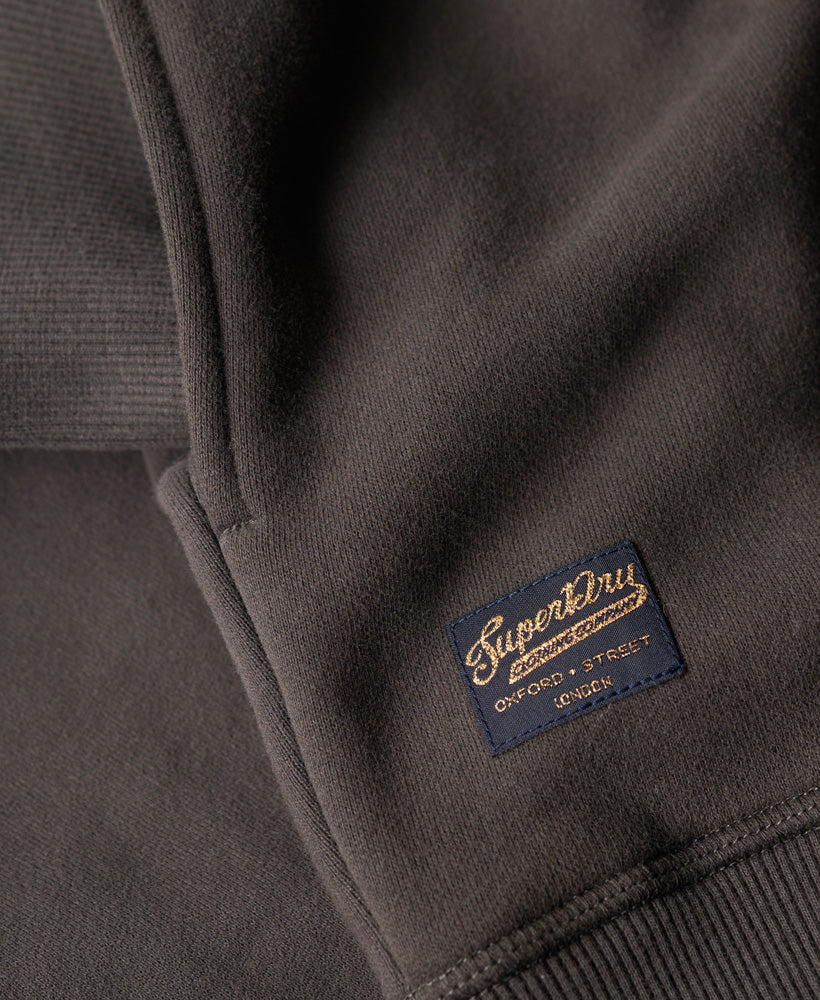 Luxe Metallic Logo Hoodie Dressential | Vintage Black