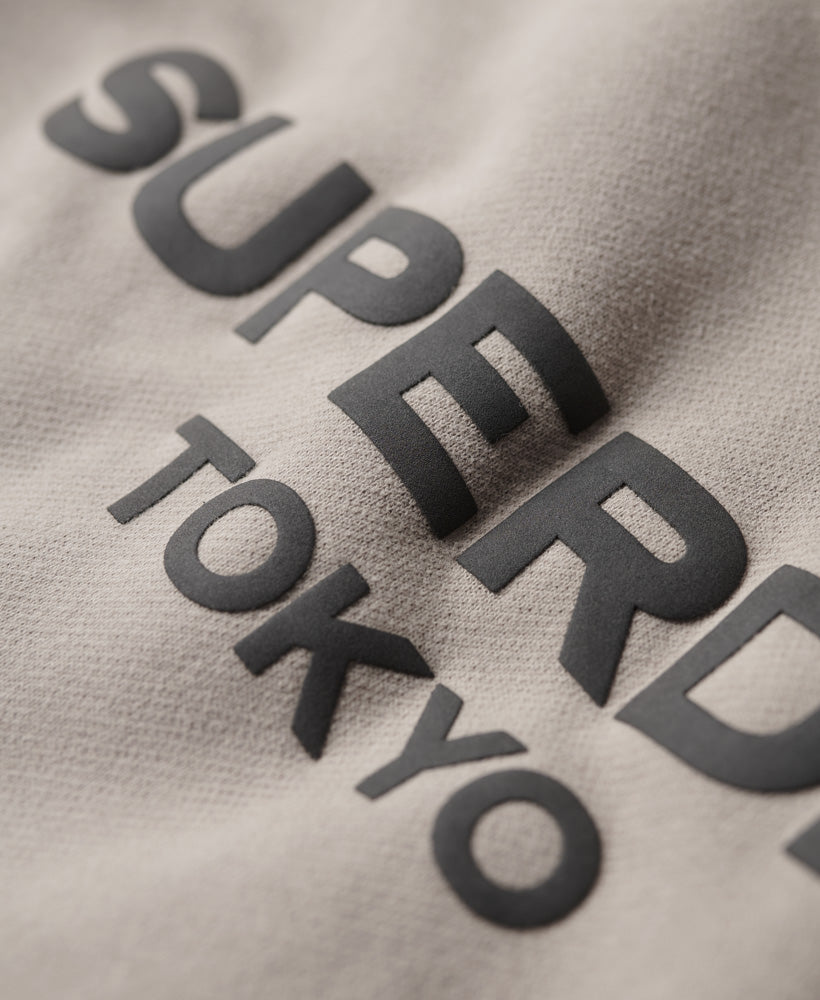 Sport Luxe Loose Crew Sweatshirt | Warm Grey