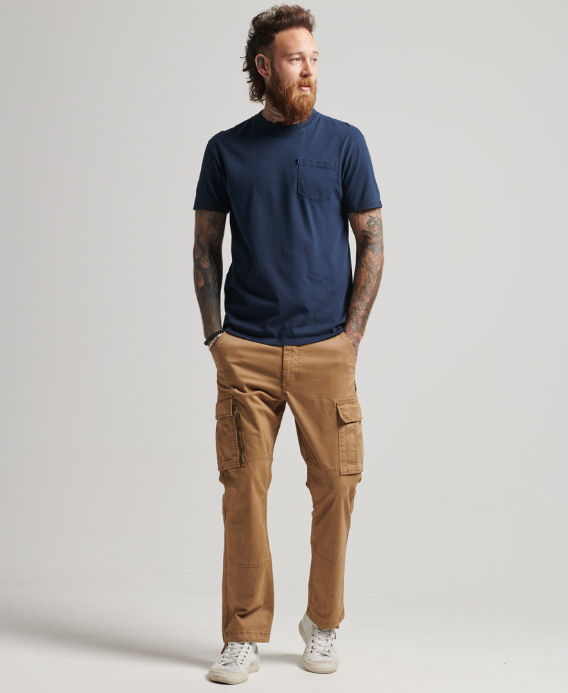 Vintage Workwear Pocket T Shirt | Nautical Navy