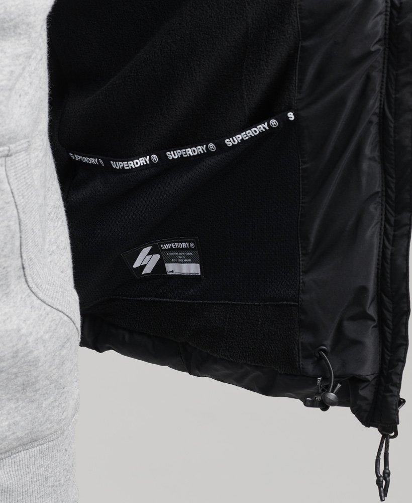 Sports Puffer Vest | Black