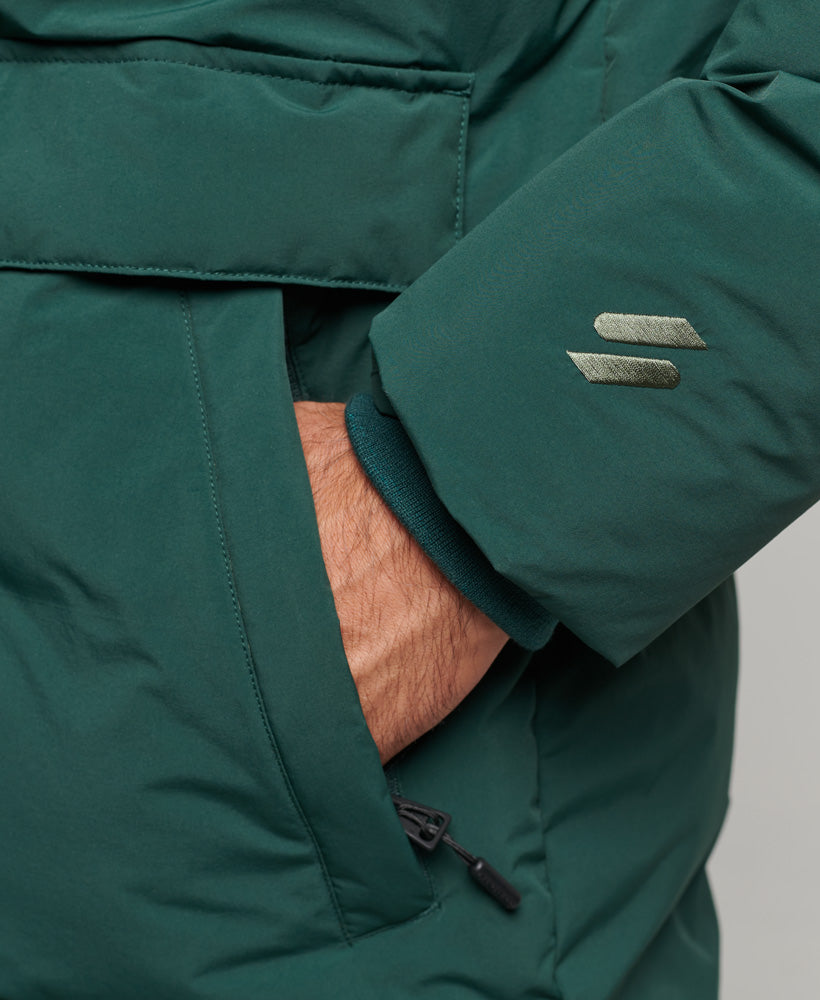 Boxy Puffer Coat | Eagle Green