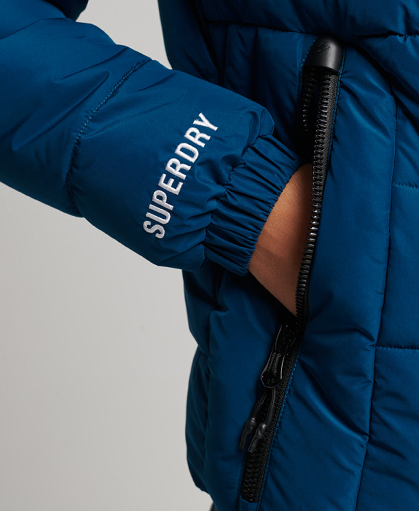 Jacket Superdry Hooded – | Spirit Sports Puffer Blue Sailor