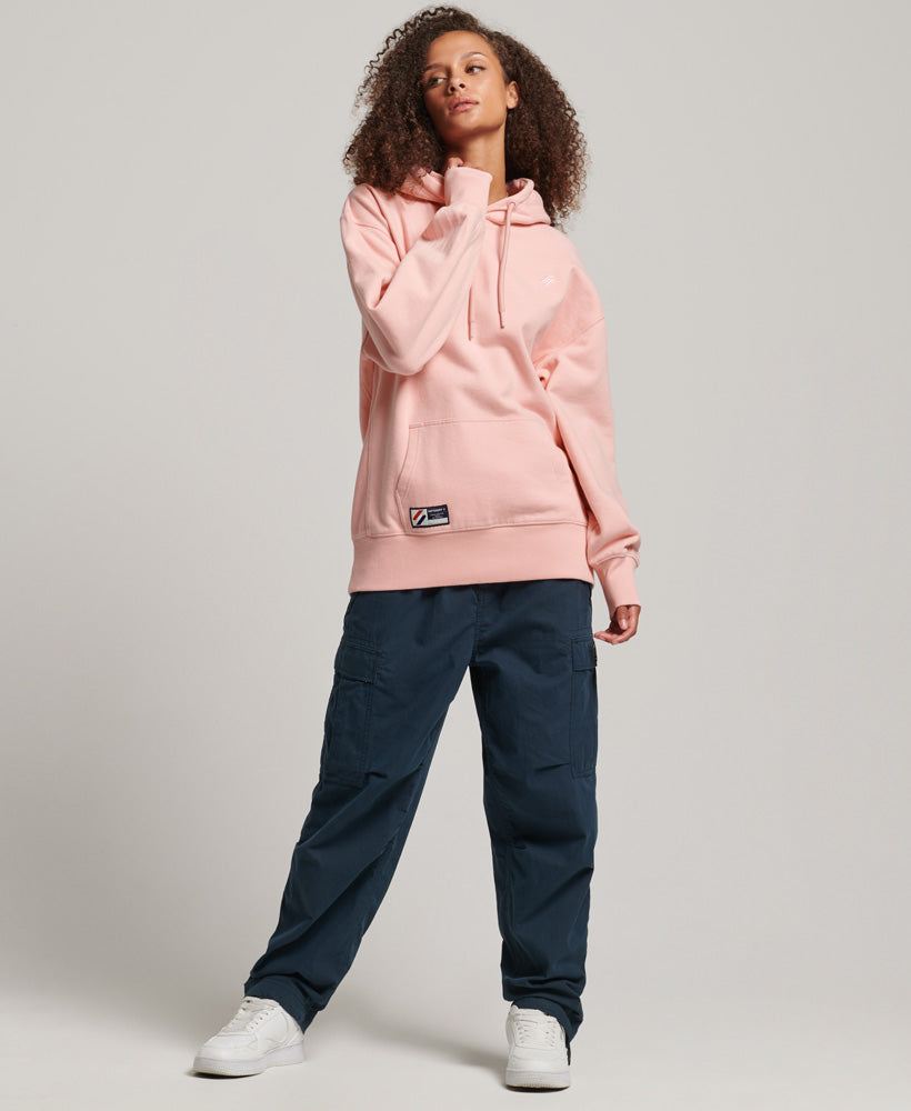 Code Essential Oversized Hoodie | Coral Blush