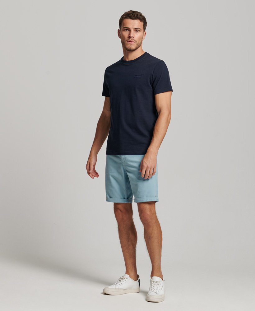 Vintage Officer Chino Shorts | Allure Blue – Superdry