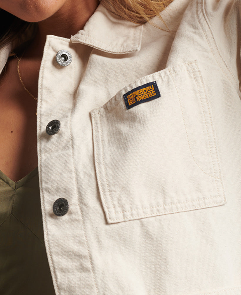 Vintage Chore Jacket | Oatmeal