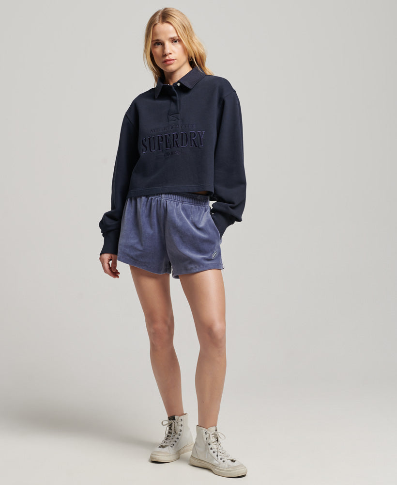 CODE Boxy Rugby Top | Eclipse Navy
