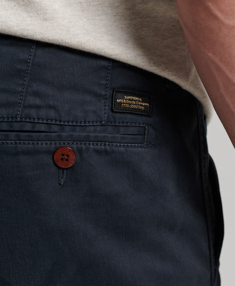 Officers Slim Chino Pants | Eclipse Navy