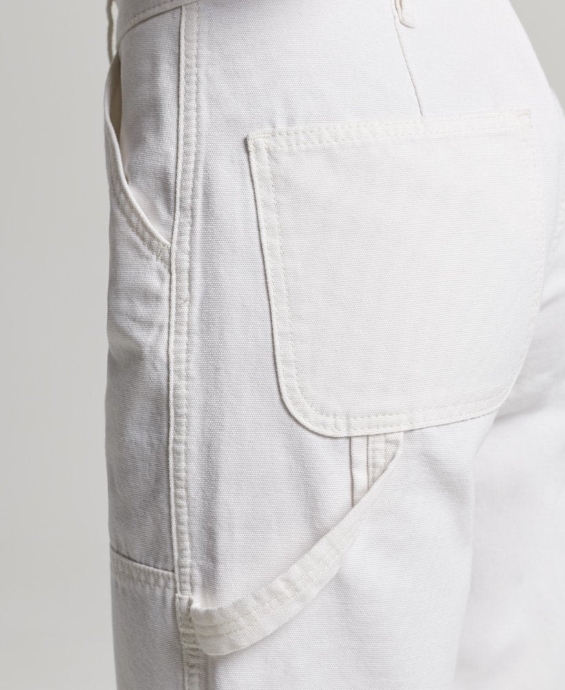 High Rise Carpenter Pants | Ecru 30