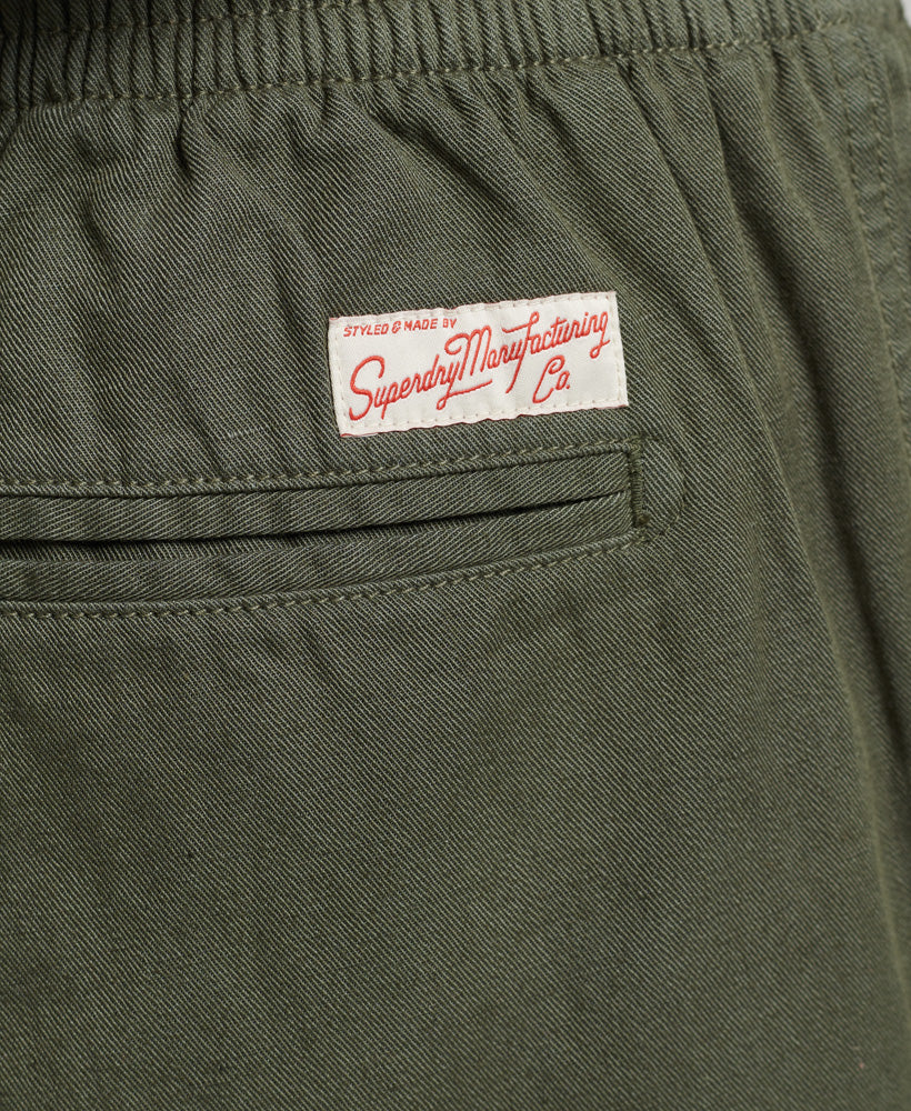 Vintage Overdyed Shorts | Dark Moss