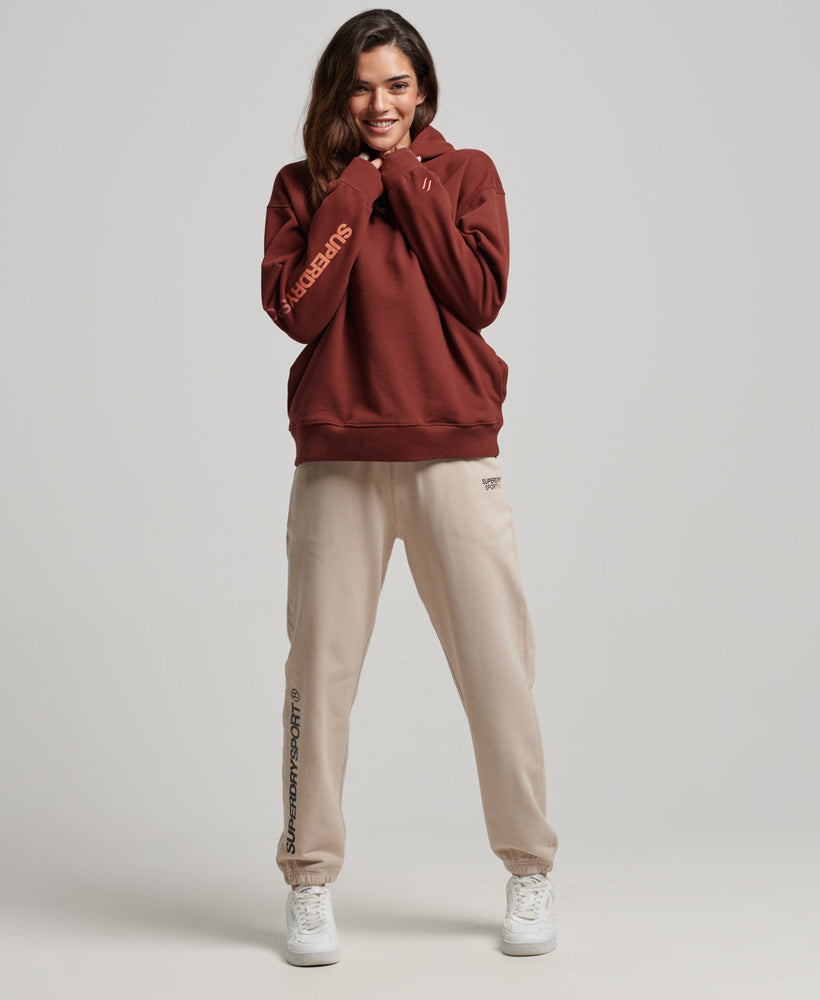 Superdry ACTIVE - Leggings - Trousers - fired brick brown/brown 