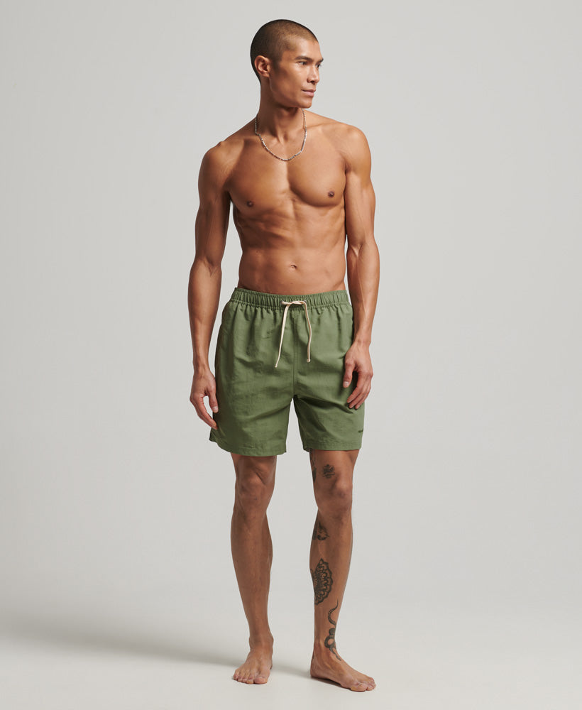 Vintage Ripstop Swim Shorts | Olive Khaki – Superdry