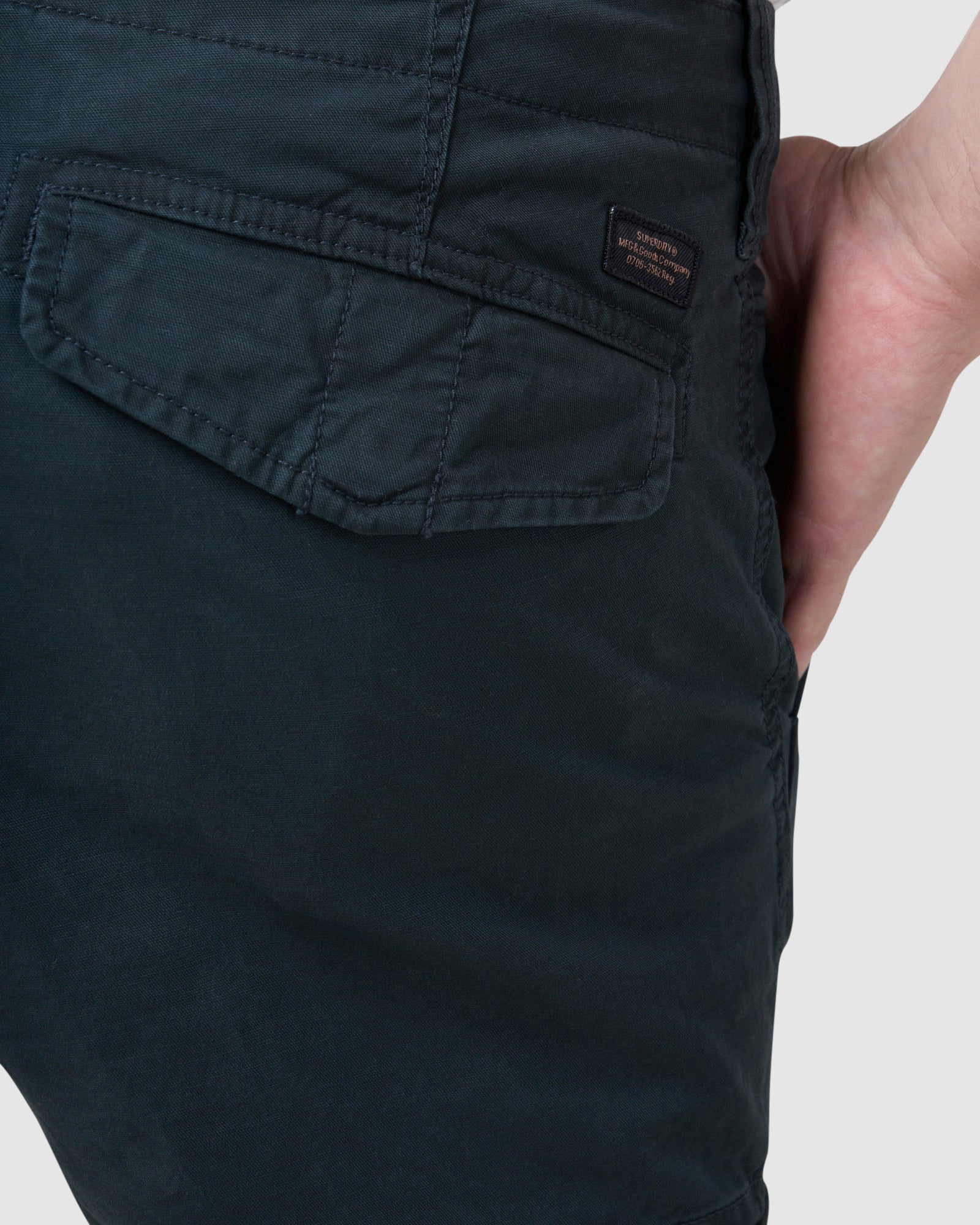 Core Cargo Pants | Washed Black