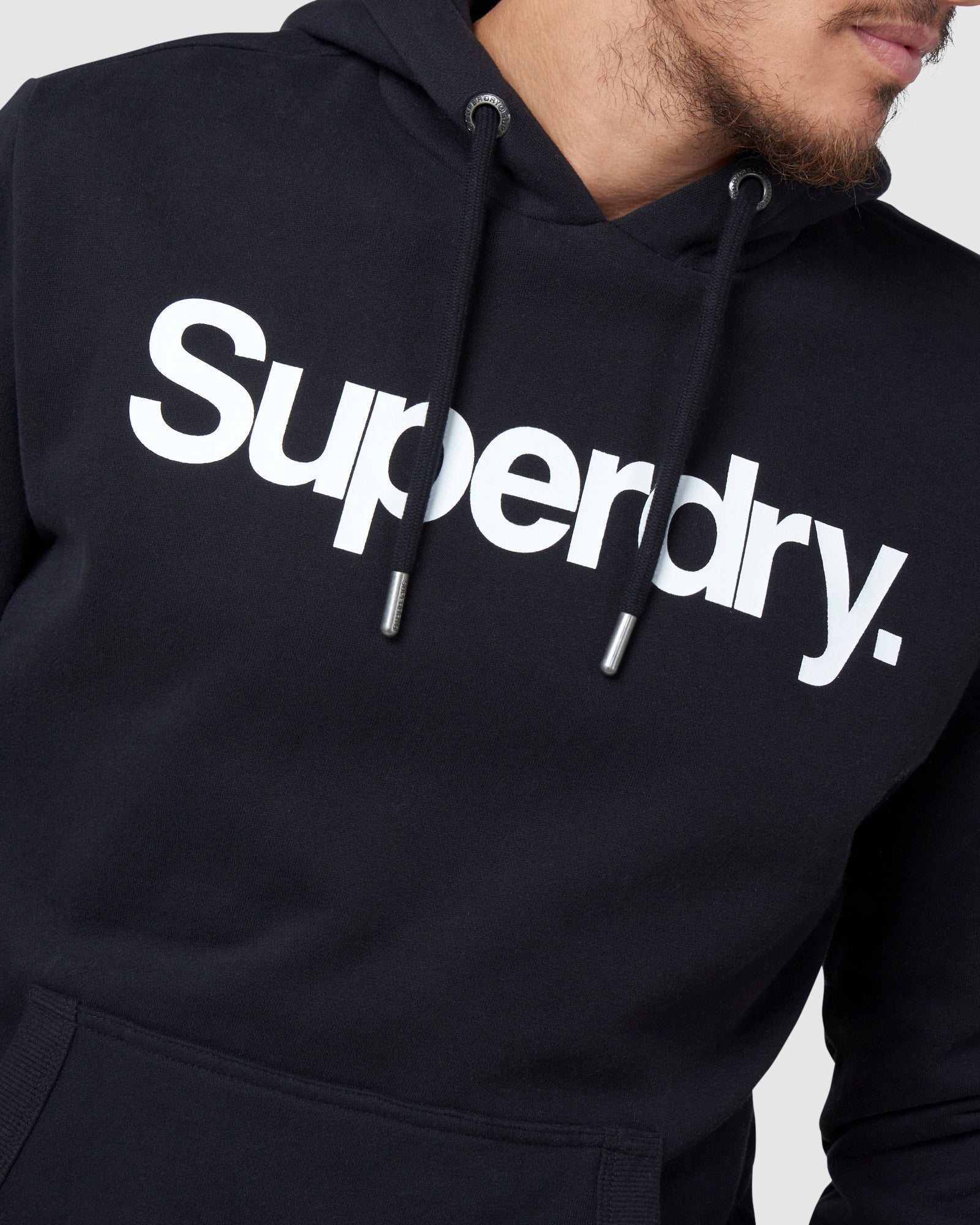 Core Logo Hoodie | Black