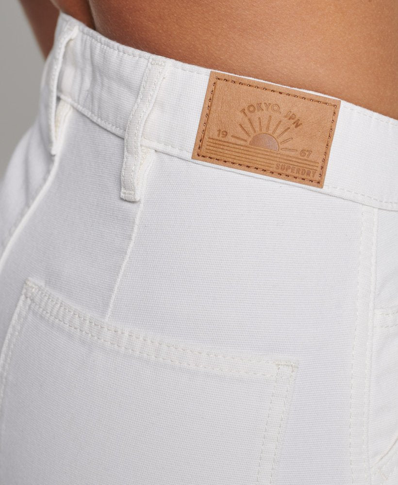 High Rise Carpenter Pants | Ecru 30